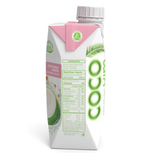 Lootoseseemne maitseline kookosvesi Cocoxim 330 ml - Looduslik vitamiinide ja ensüümide varu