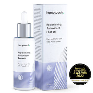 Replenishing Antioxidant Face Oil Hemptouch 30ml - Aitab tugevdada naha loomulikku barjääri