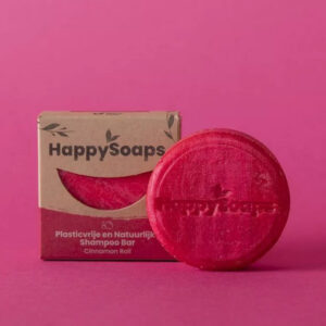 Tahke šampoon kaneeliga Happy Soaps 70g - Toidab peanahka ja tugevdab juuksejuuri